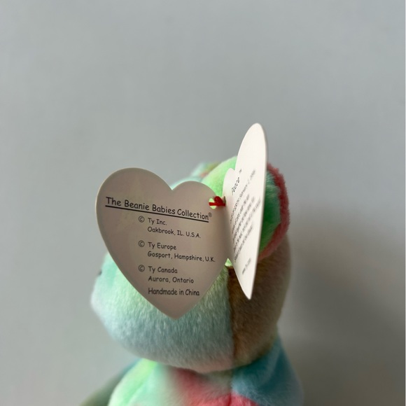 1996 RETIRED PEACE BEANIE BABY - Picture 6 of 7